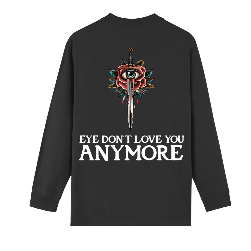 Crew Neck Drop Shoulder Long Sleeve Shirt